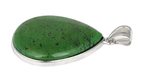 30X40MM Pear Gapeite Turquoise Gemstone Pendant (Not Sterling Silver)