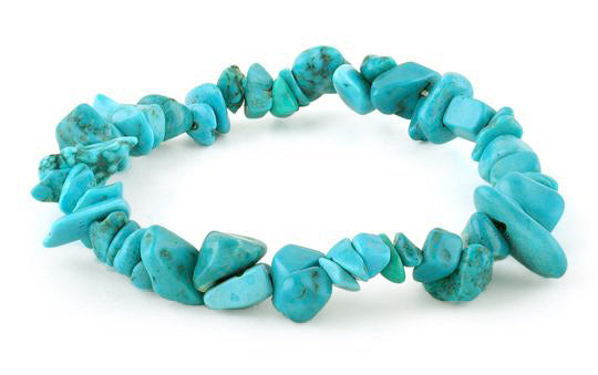 Chips Howlite Elastic Bracelet