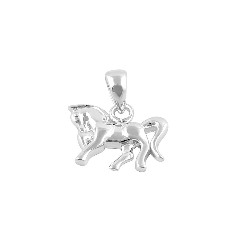 Sterling Silver Horse Pendant