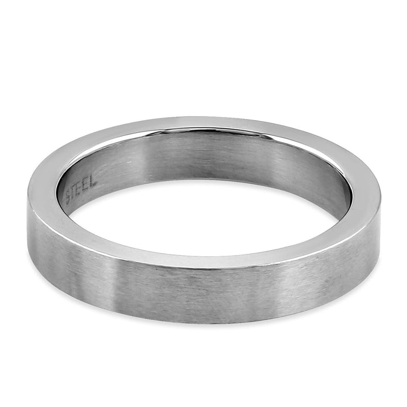 Stainless Steel 4MM Band Ring