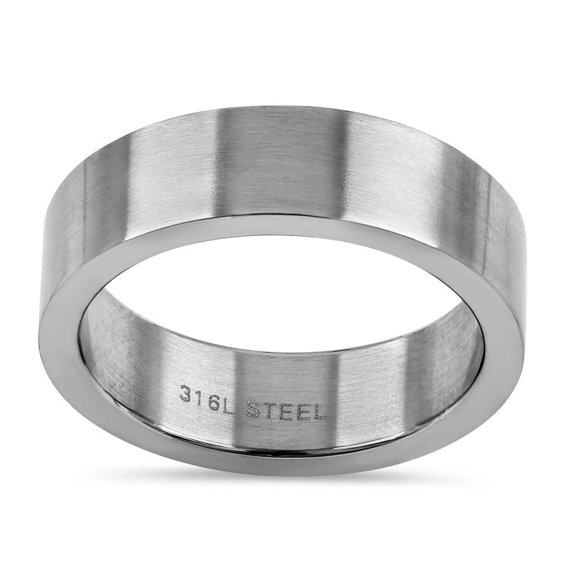 Stainless Steel 6MM Band Ring