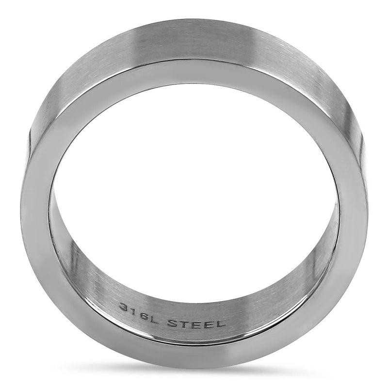 Stainless Steel 6MM Band Ring