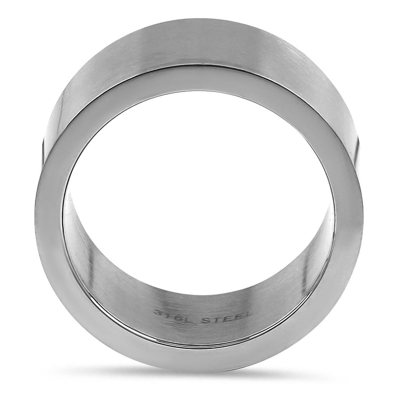 Stainless Steel 10MM Band Ring