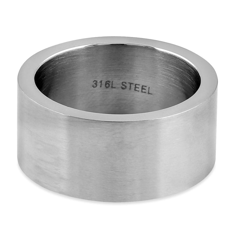 Stainless Steel 10MM Band Ring