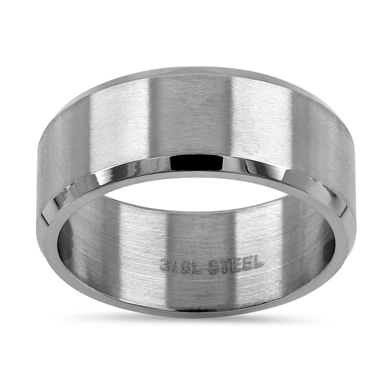 Stainless Steel Wedding Band Ring