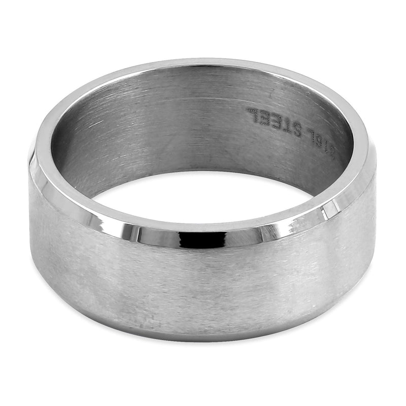 Stainless Steel Wedding Band Ring