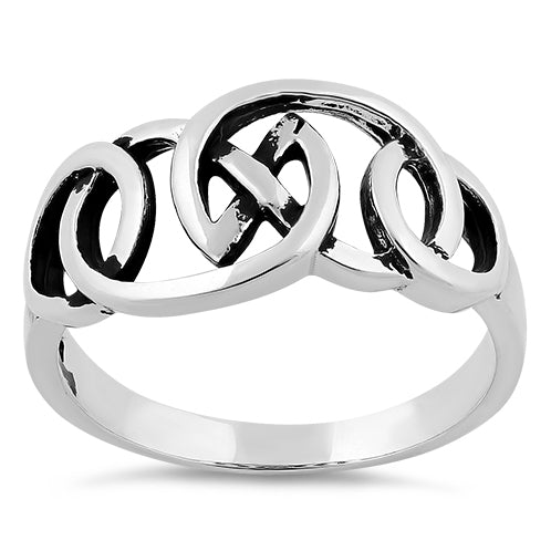 Sterling Silver Celtic Unique Ring