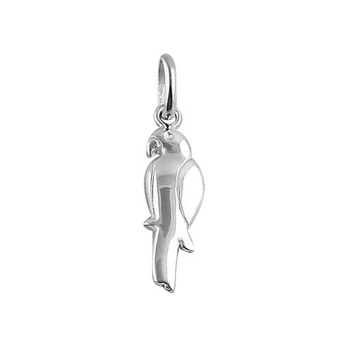 Sterling Silver Parrot Pendant