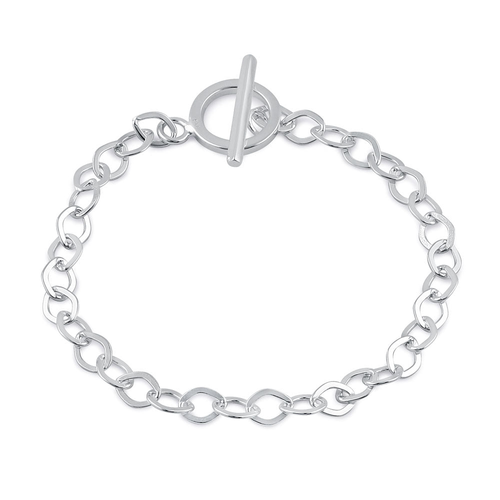 Sterling Silver Linked Bracelet