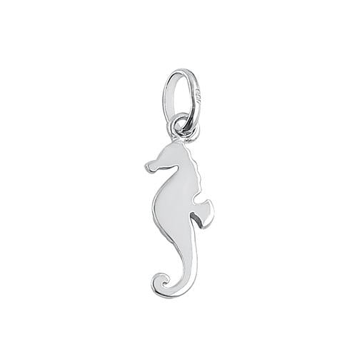 Sterling Silver Sea Horse Pendant