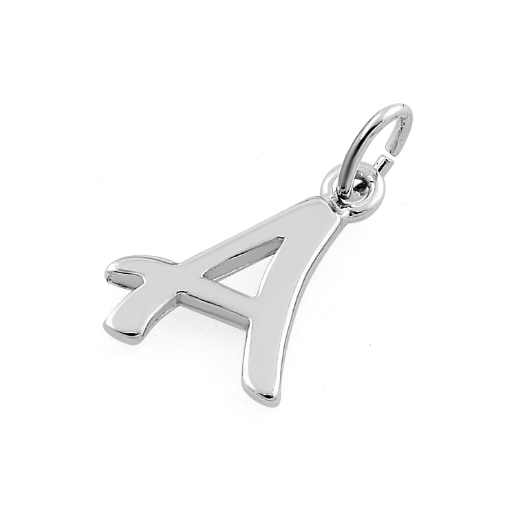 Wholesale Sterling Silver Letter A Pendant for Sale - Wholesale Sparkle